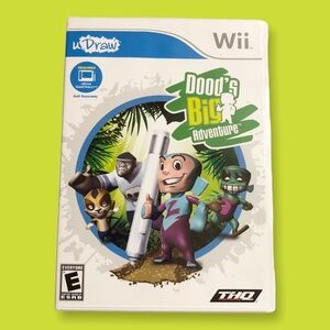 U Draw Doods Big Adventure Wii Nintendo Video Game